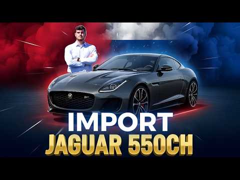 J'IMPORTE une Jaguar F-Type R (550cv) du Pays-Bas